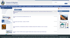 Desktop Screenshot of comune.rigolato.ud.it